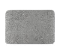 JIAHAO Alfombrilla suave absorbente para sofá en la entrada del baño, alfombra de lana de cordero para cocina, baño, color gris, 50 piezas.
