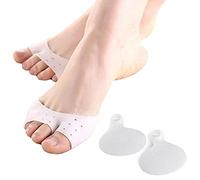 JIAHAO - Almohadillas de gel para antepié de metatarso originales, almohadillas de bola de pie, plantillas para antepié para apoyo metatarsiano y alivio del dolor de pies - 4 piezas