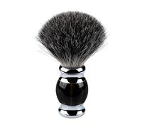 JIAHAO Cepillo de pelo de tejón puro de espuma de imitación de cuerno de espuma, cepillo de pelo suave, 3 unidades por paquete