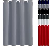 JIAHAO Cortinas Opacas 140 x 95 cm Alta Durabilidad Cortinas de Fácil Mantenimiento Mantenimiento Sencillo para Todo Tipo de Habitaciones, Gris Claro