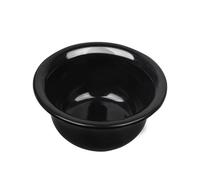 JIAHAO Cuenco de afeitar de plástico negro, 8,8 cm de diámetro, juego de 10, para jabón de afeitar y crema