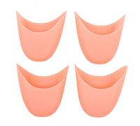 JIAHAO HOT 2 pares de almohadillas de silicona suave para ballet, danza, zapatos y dedos