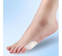 JIAHAO HOT 2 Piezas Little Toe Protector de juanetes pies alivio del dolor de maíz callos gel de látex