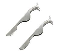 JIAHAO - Juego de 2 pinzas para quitar pestañas postizas