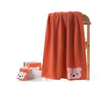 Jiahao NEUF Hot enfants Serviettes de bain la serviette de plage Grande taille Serviette de bain Coton 130 Cm65 cm S3130wh