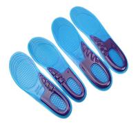 JIAHAO Unisex Hombres Mujeres Deportes Masaje Full Silicona Gel Ortopédica Plantillas Soporte Arco Ortopédico Plantar Deporte Insuela Zapatos Pad