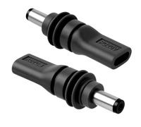 JiaHeHe Paquete de 2 adaptadores USB-C a CC 5,5 mm x 2,1 mm compatible con accesorios Starlink Mini PD 100 W tipo C hembra a DC5521 macho, reemplazo de cable impermeable para Starlink Mini Cable