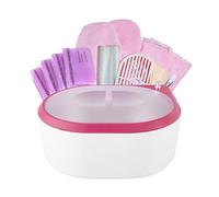 JIAHUA - Máquina de cera de parafina para manos y pies de parafina para baño Spa Cera para suavizar y suavizar la piel seca Calentador de cera de parafina de calentamiento rápido (rosa)