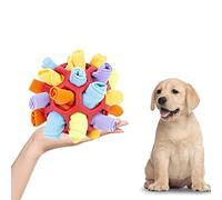 Jiahuade Snuffle Ball,Bola de Rapé para Perros,Dog Puzzle Toy,Snuffle Mat,Interactive Dog Toys,Juguete de Peluche para Perro,Juego de Inteligencia para Perros (B)