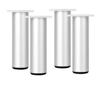 JIAJUTUI001 Patas baño Mueble,con Tornillos 4 Piezas Pies Regulables Mesitas de Noche Altura Ajustable de 0-12 mm de Soporte de Metal para Sofás Armario Cocina