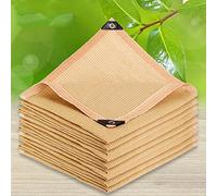 JIAJUTUI001 Red de Sombra Toldo Parasol Exterior Techo Balcón 90-95%,Solar Sombra Paño,Toldo Vela de Sombra Telescópica para Malla Sombreo Jardín Patio (3x3m)