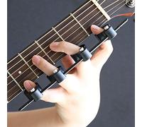 Jiakalamo - Expansor de Dedos Ajustable, Bandas de Entrenamiento de Resistencia para Guitarra, Bajo, Piano, Sistema de Velocidad de Dedos, Accesorios Fortalecedores para Ejercitadores de Mano