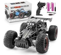 Jiakora Coche Teledirigido, 2.4GHz Coche RC para Niños, Escala 1:16 Coches Teledirigidos con 2 Baterías, Monster Truck Todoterreno, Coches de Control Remoto Juguetes Regalos para Niños 3 Años+