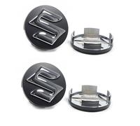 Jialet Coche Cubierta Central del Cubo para Suzuki Swift 2017-2020, Tapacubos de Ruedas Tapas Centrales Tapa Buje Tapabujes Tapa Central llanta Tapon Central Rueda Impermeable Neumáticos y Llantas