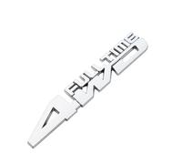 Jialet Coche Emblema para Nissan Rogue Pathfinder Murano, ABS 3D Insignia Logo Etiqueta Logotipo Engomada Frontal Trasero Coche Pegatina Cuerpo Calcomanías Accesorios Coche,F