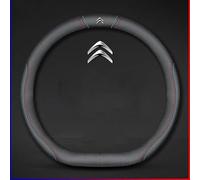 Jialet Coche Funda Volante para Citroen C4 Grand Picasso 2011-2016, Cuero Cubierta Volante Coche Cubre Funda Protección Volante Antideslizante Protector Accesorios Coches Interior Decoracion