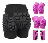 JIALIFT 3D Padded Protection Hip EVA Short Pants Protective Gear For Kids & Adults Skating Riding Roller S-3XL Cadera para Snowboard (Color : C2, Size : XXL)