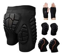 JIALIFT Protección 3D Hip Butt EVA Pantalones Cortos Acolchados Equipo De Protección Guardia Impact Pad Esquí Patinaje sobre Hielo Snowboard Cadera para Snowboard (Color : C2, Size : XXL)
