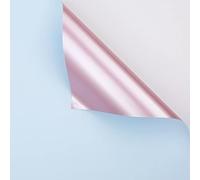 JIAMU Embalaje enrollado 5 unids/set 60 x 60 cm oro rosa flor papel impermeable DIY envoltura flores cajas