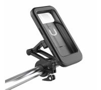 JIANAIYANGIWQ Waterproof Bike Moto Mount, 360° 3-Axis, GPS Lock Fits 6.7in(Black)