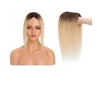 JIANBOHAIRS Adornos de cabello humano for mujer con clip en postizo Wiglet