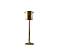 JIANBOHAIRS Champagne Ice Bucket with Stand,Wine Stainless Steel Ice-Buckets for Wine Beer KTV Club Bar BBQ Party Wedding for Wine, Drinks, Bar, Beverage Cooler(Gold)