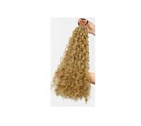 JIANBOHAIRS Cola de caballo sintética larga y rizada de 18 pulgadas con cuerda elástica for el cabello, accesorio for el cabello de fiesta de uso diario. Daily Wear(27)