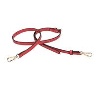 JIANBOHAIRS Correa de hombro ancha de 1,2 cm, bolso cruzado, cinturón duradero, ancho de piel auténtica, modificaciones de repuesto, correa de hombro, accesorios (rojo)