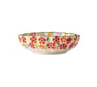 JIANBOHAIRS Cuenco de cerámica for cereales de 14 oz, cuencos de postre for ensalada de aperitivos de cocina for Seasoning, Appetizer, Vinegar, Ketchup(Red)