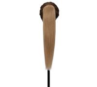 JIANBOHAIRS Extensión de cola de caballo con clip de garra de cabello humano, extensiones de cola de caballo largas y rectas for mujeres Daily Wear(#27,22inch 120g)