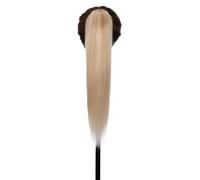 JIANBOHAIRS Extensión de cola de caballo con clip de garra de cabello humano, extensiones de cola de caballo largas y rectas for mujeres Daily Wear(P18/613,14 inch 105g)