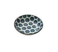 JIANBOHAIRS Sauce Bowls 3.8 in Ceramic Dipping Bowls Sauce Bowls for Seasoning, Appetizer, Vinegar, Ketchup(Blue)