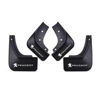 JiAnFacAI 4 Piezas Guardabarros Coche para Peugeot 2008 Facelift 2023,Delantero Trasero Rueda Guardabarros Salpicaduras Externo Styling Accesorios