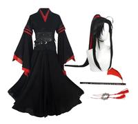 Jiang Cheng/Wei Wu Xian Coaplay Hanfu Disfraz de Anime Personaje Lan Wang Ji Jugar Disfraz Escenario Uniforme, Ropa Completa Para Amigos Halloween.