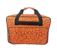 Jiangbered Bolsa Porta Máquina de Cierre Resistente Bolso Accesorio de Costura Bolsa de Mano Funda para Forro Acolchado Adecuada para Trans, Naranja, Individual