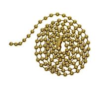 Jiangbered Cadena de de Latón, Collar de Cadena Ajustable, Cadena de de Extensión con 1 Conector, tal como se describe, 28 pulgadas