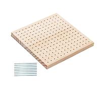 Jiangbered Tablas de Madera para Bloquear, Tapetes de Bloqueo, Regalos con Alfileres para Cuadrados de, Gorros de Punto DIY para El Día de La, tal como se describe, 20cmx20cm
