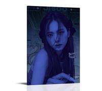JIANGDANPPBEM BLACKPINK JISOO - Póster decorativo para decorar tu espacio, define tu estilo, 30 x 45 cm, estilo marco 8