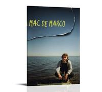 JIANGDANPPBEM Mac Demarco Póster DecoMotif Pósteres Decorar Tu Espacio Define Tu Estilo 20 x 30 cm Marco Mac Demarco-2