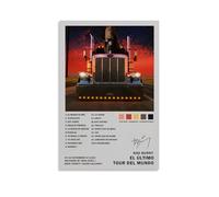 JIANGDANPPBEM Póster de El Último Tour Del Mundo de Bad BUNNY DecoMotif Posters Decora tu espacio Define tu estilo, 20 x 30 cm, sin marco, BAD BUNNY El Ultimo Tour Del Mundo