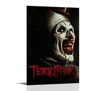 JIANGDANPPBEM Póster de terrifier DecoMotif para decorar tu espacio, define tu estilo, 50 x 75 cm, marco de terrifier, 2