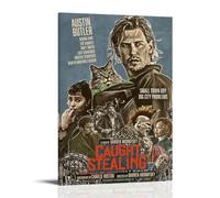 JIANGDANPPBEM Póster decorativo con diseño de atrapado robando para decorar tu espacio, define tu estilo, 60 x 90 cm, marco de robo, 1