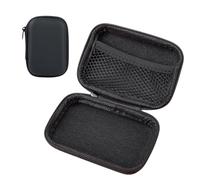 JiangJiangBao Funda de transporte de EVA para reproductor MP3 HiBy R1 HiFi y cable de carga USB, a prueba de caídas y resistente al desgaste, solo funda de almacenamiento de viaje