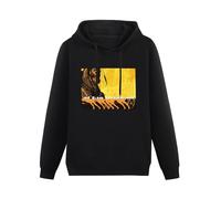 JIANGPANGUANLAN At The Drive In Relationship of Command Men Hoodies Unisex tee Black Pullover Sweatshirts XXL