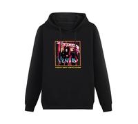 JIANGPANGUANLAN Bananarama Venus Best Compilation Men Hoodies Unisex tee Black Pullover Sweatshirts 3XL