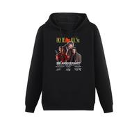JIANGPANGUANLAN Home Movie Alone 30Th Anniversary Full Cast Signed 1990 Movie Film Men Hoodies Unisex tee Black Pullover Sweatshirts 3XL