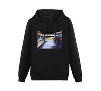 JIANGPANGUANLAN Husker Du Zen Arcade Men Hoodies Unisex tee Black Pullover Sweatshirts L