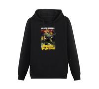 JIANGPANGUANLAN In Action Chuck Norris Retro MIA 1980'A Movie War Vietnam Pow Men Hoodies Unisex tee Black Pullover Sweatshirts M
