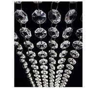 Jiangsheng Magníficas Piedras Preciosas acrílicas de Cristal de 98.4 pies, guirnaldas de árbol de Manzanita, Navidad, Boda, Fiesta, celebración, decoración (30 m)