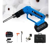JIANGYUXINLI Cortador de Espuma Recargable de 150W | Herramienta de Corte con Cuchillo Caliente Refrigeración por Aire Eléctrica | Temperatura Regulable para EPS EPP XPS EVA Esponja y Plástico